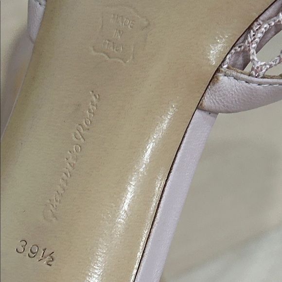 Gianvito Rossi Elegant Pink Mesh Heels New, size 9